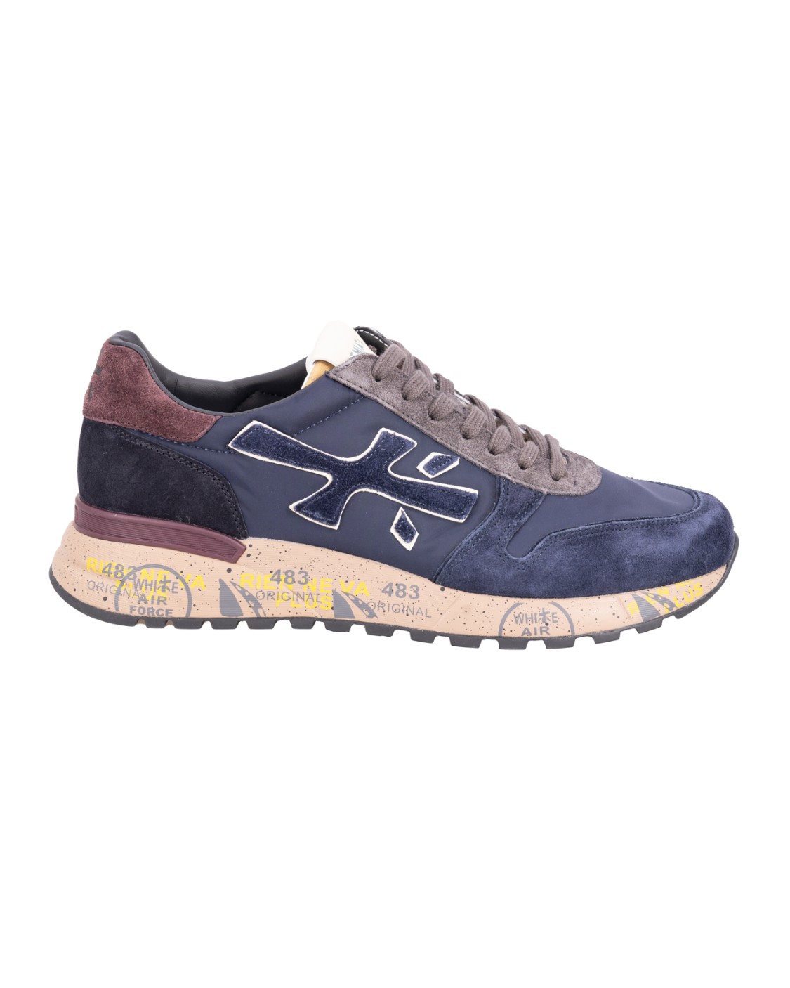 shop PREMIATA Saldi Scarpa: Premiata sneakers "Mick 6868".
Brand Logo.
Suola ergonomica.
Composizione tomaia: 45% Pelle di vitello 55% Poliammide.
Suola: 65% EVA 5% TPU (PLASTIC MATERIAL) 30% RUBBER.
Made in Vietnam.. MICK 6868-B number 7196674